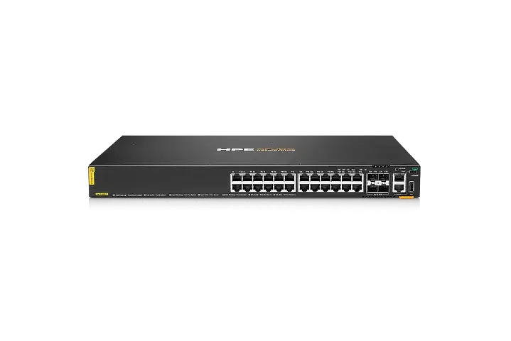 Коммутатор HPE CX 6200F 24G Class‑4 PoE 4SFP