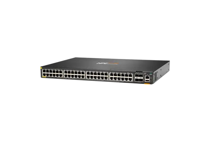Коммутатор HPE CX 6300F 48‑port 1GbE Class 4 PoE and 4‑port SFP56